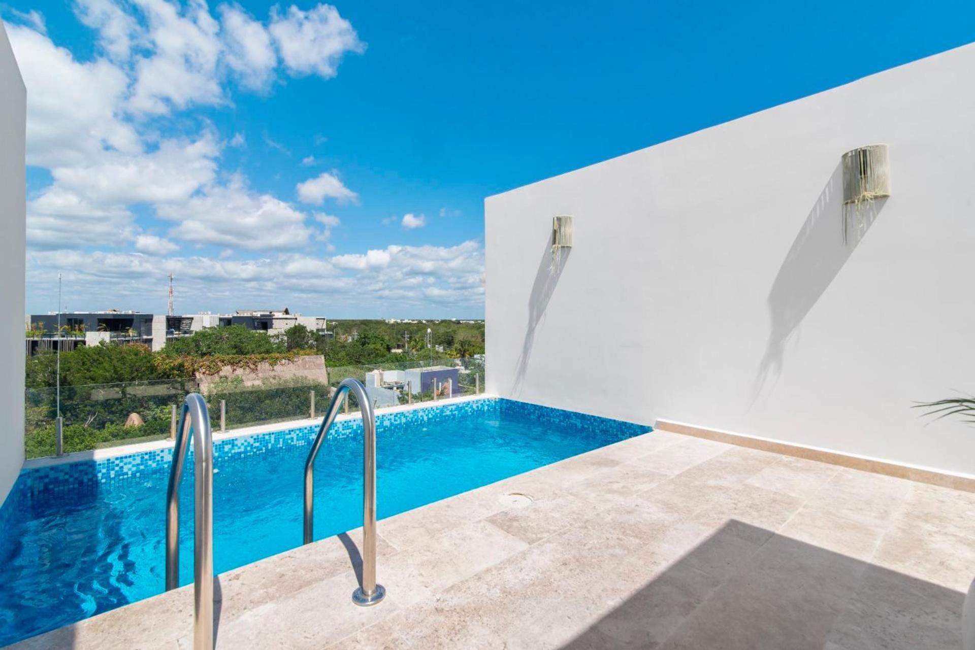 Serenity In The Sky - Studio With Rooftop And Plunge Pool Διαμέρισμα Τουλούμ Εξωτερικό φωτογραφία